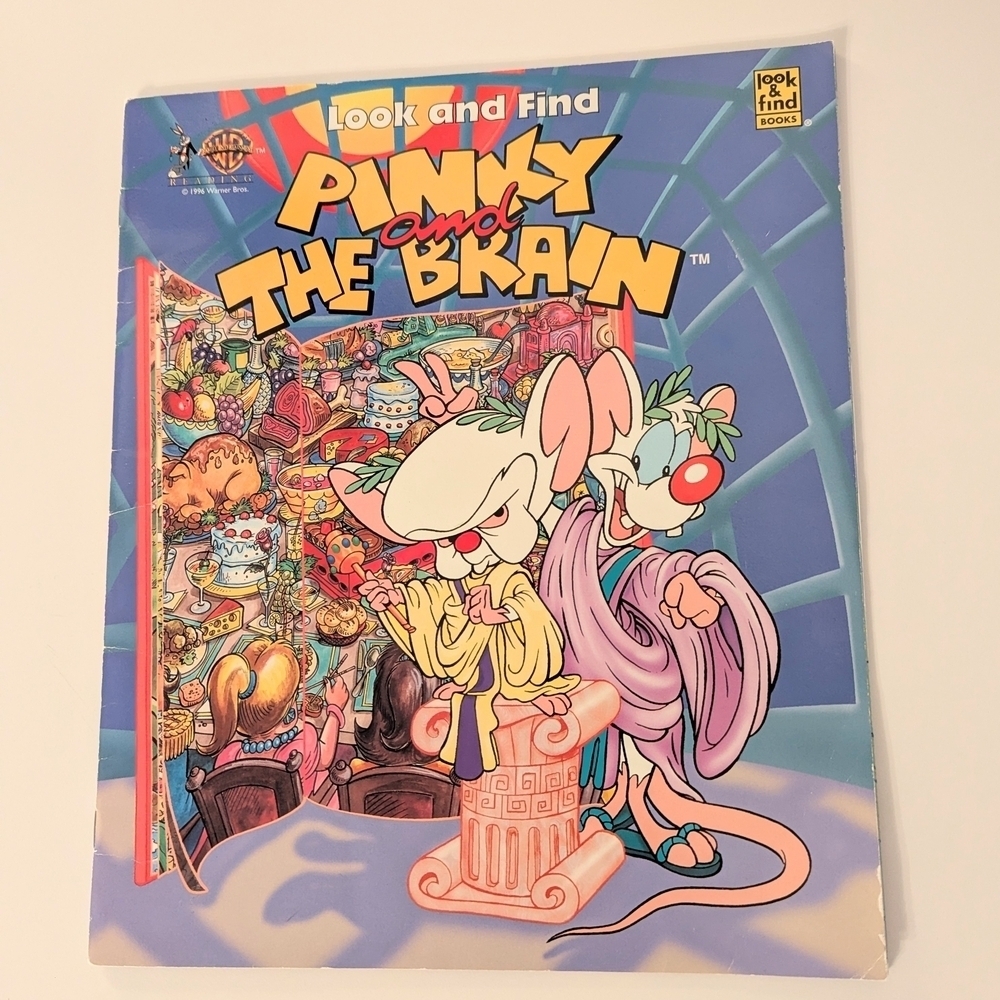 Pinky and The Brain LOOK and FIND Paperback Activity Book